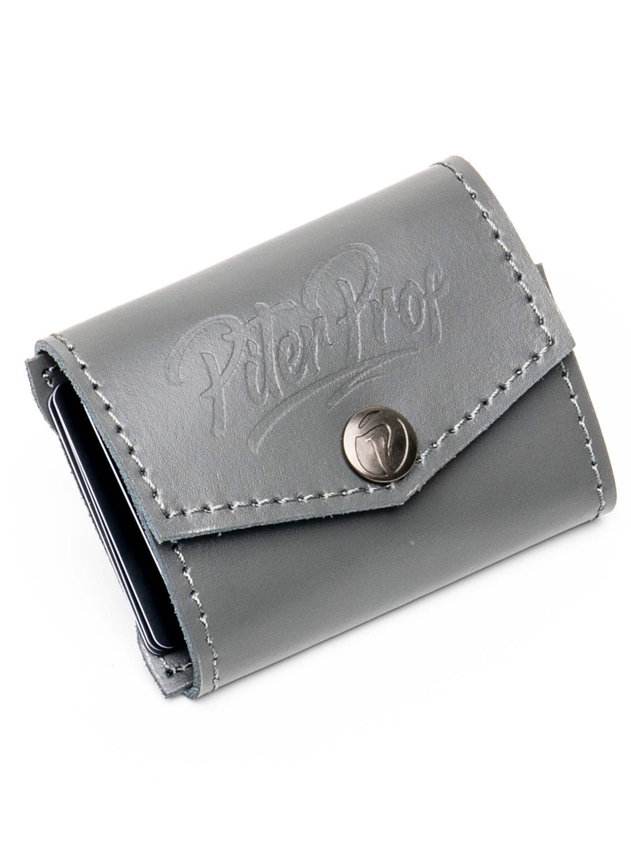 КОМПАКТНЫЙ КОЖАНЫЙ БУМАЖНИК HWP808