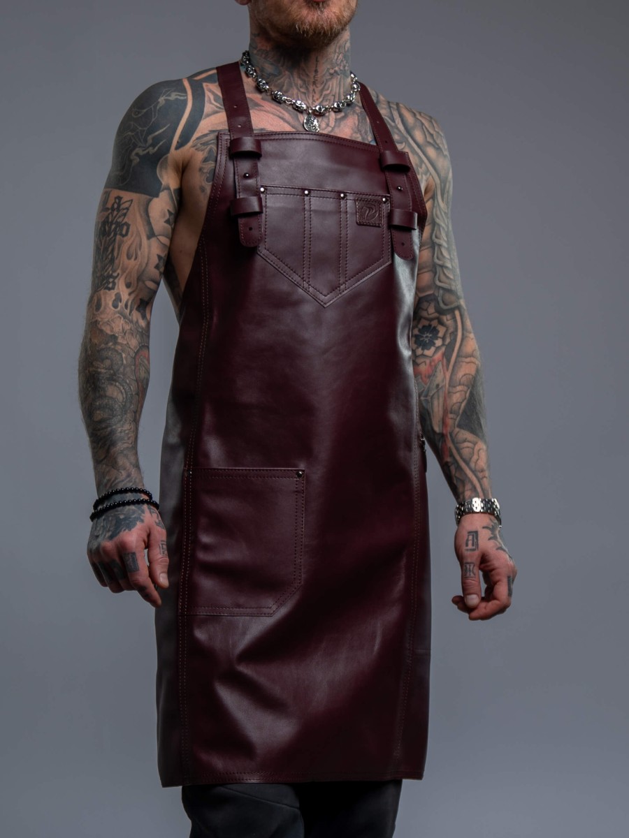 FL104 - ФАРТУК КОЖАНЫЙ