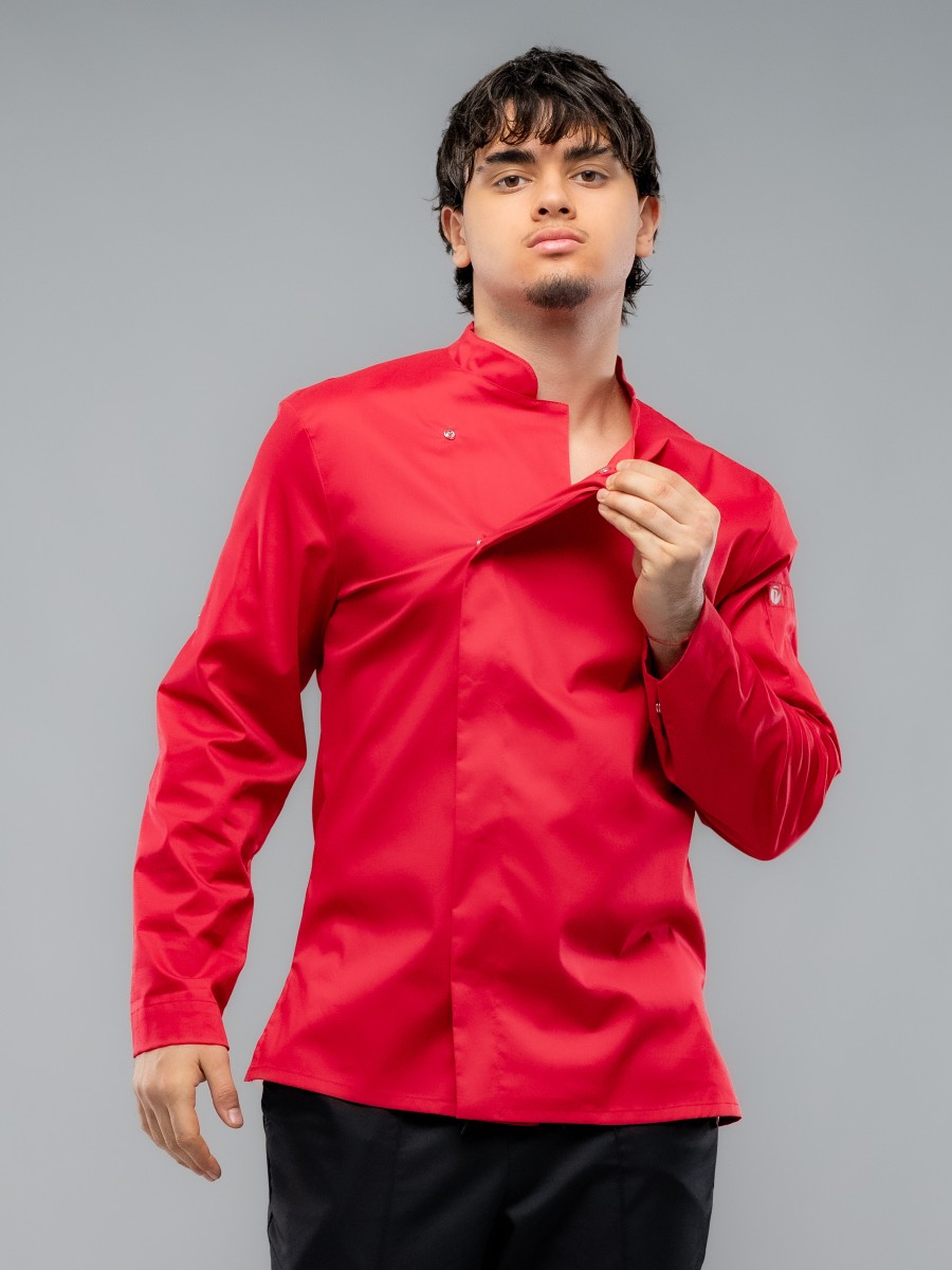 306RED - КИТЕЛЬ ПОВАРСКОЙ МУЖСКОЙ