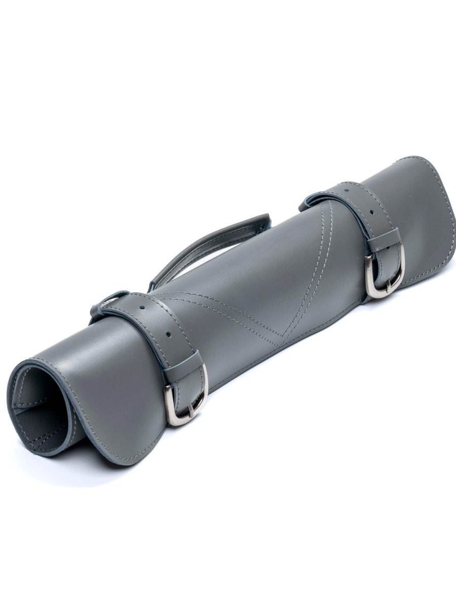 ROLL-LR314 - КОЖАНАЯ СУМКА СКРУТКА ДЛЯ НОЖЕЙ