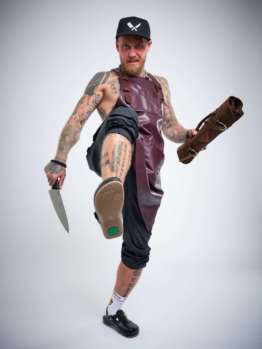 FL102 - ФАРТУК КОЖАНЫЙ