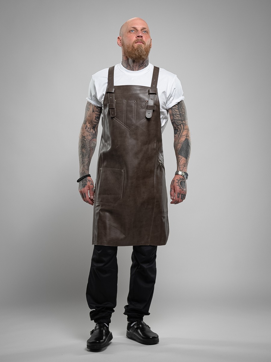 FL106 - ФАРТУК КОЖАНЫЙ